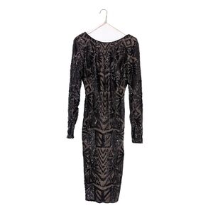 Dress the Population Long Sleeve Dress